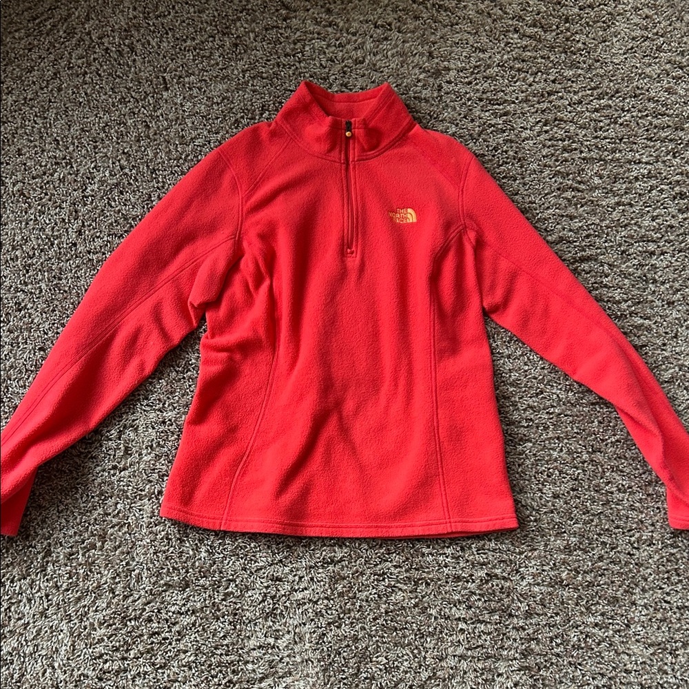 The North Face Fleece Hot Pink Half-zip